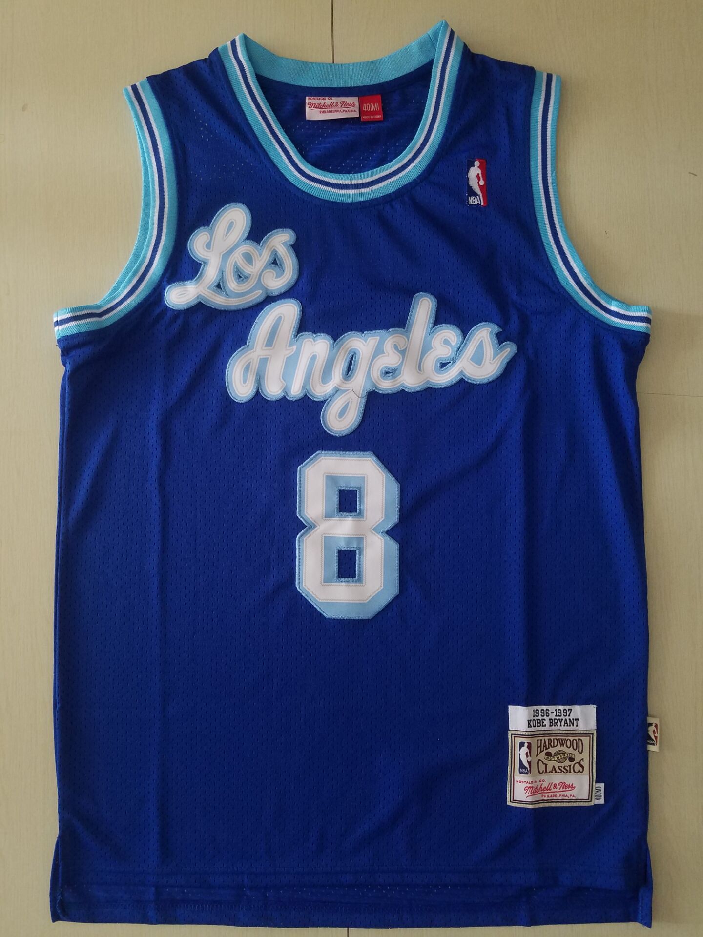 youth Los Angeles Lakers #8 Bryant Blue Throwback NBA Jerseys